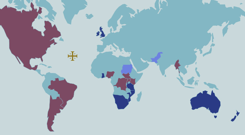 Gafcon world map